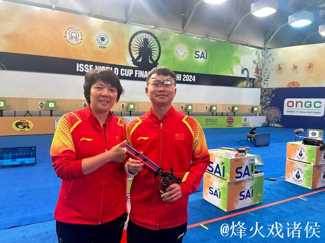 射击世界杯总决赛首日 中国队获得两金